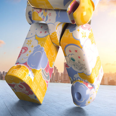 巴拉巴拉携手风靡全球的潮玩BE@RBRICK 强强联合致敬中国潮流文化